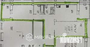 2-к квартира, вторичка, 74м2, 7/16 этаж