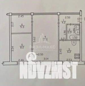 2-к квартира, вторичка, 45м2, 5/5 этаж