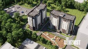 1-к квартира, строящийся дом, 47м2, 1/10 этаж