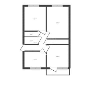 3-к квартира, вторичка, 63м2, 2/5 этаж
