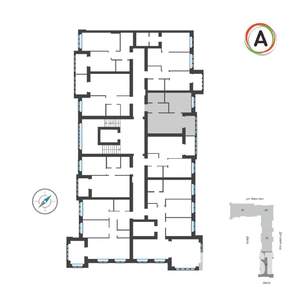 1-к квартира, вторичка, 40м2, 2/9 этаж