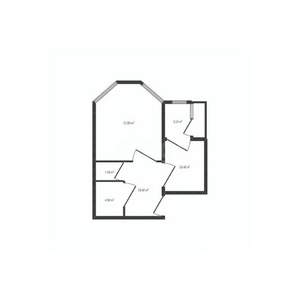 1-к квартира, вторичка, 49м2, 8/9 этаж
