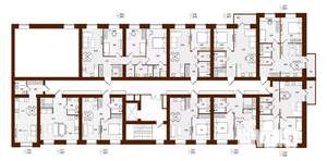1-к квартира, строящийся дом, 49м2, 2/14 этаж