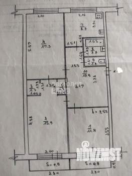 3-к квартира, вторичка, 73м2, 1/5 этаж