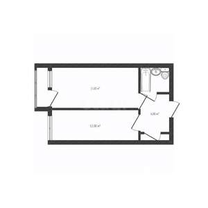 1-к квартира, вторичка, 38м2, 9/10 этаж