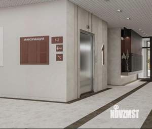 1-к квартира, сданный дом, 43м2, 16/16 этаж