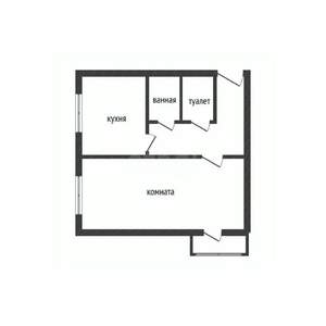 1-к квартира, вторичка, 31м2, 5/5 этаж