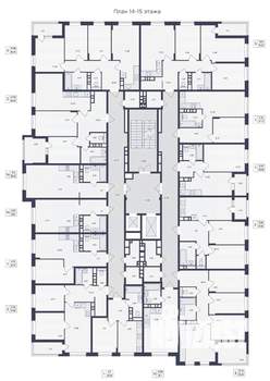 2-к квартира, вторичка, 64м2, 14/16 этаж