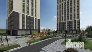 3-к квартира, строящийся дом, 80м2, 2/16 этаж