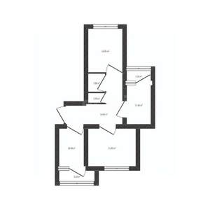 3-к квартира, вторичка, 83м2, 4/10 этаж