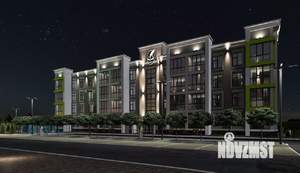 2-к квартира, строящийся дом, 64м2, 2/4 этаж