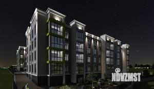 2-к квартира, строящийся дом, 64м2, 2/4 этаж