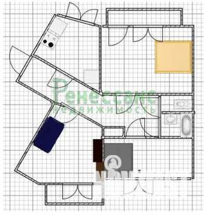 3-к квартира, вторичка, 67м2, 2/10 этаж