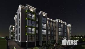 2-к квартира, строящийся дом, 54м2, 2/4 этаж