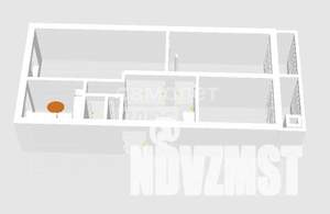 3-к квартира, вторичка, 70м2, 1/5 этаж