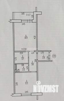 1-к квартира, вторичка, 40м2, 4/10 этаж