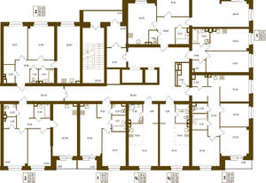 2-к квартира, вторичка, 78м2, 2/16 этаж