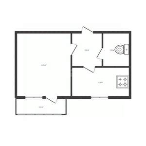 1-к квартира, вторичка, 23м2, 5/5 этаж