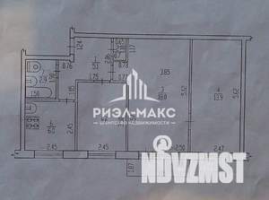 3-к квартира, вторичка, 55м2, 5/5 этаж