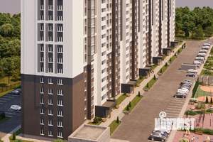 1-к квартира, строящийся дом, 39м2, 12/16 этаж