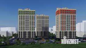 3-к квартира, строящийся дом, 80м2, 13/16 этаж