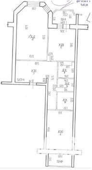 3-к квартира, вторичка, 47м2, 1/15 этаж