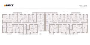 2-к квартира, сданный дом, 64м2, 9/9 этаж
