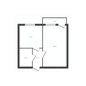 1-к квартира, вторичка, 32м2, 7/10 этаж