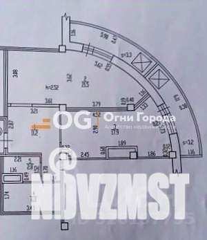 1-к квартира, вторичка, 59м2, 8/12 этаж