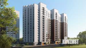 2-к квартира, строящийся дом, 42м2, 14/16 этаж