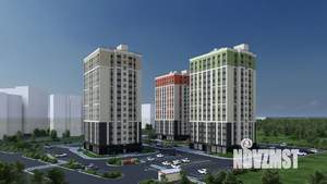 1-к квартира, строящийся дом, 46м2, 15/16 этаж