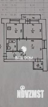 2-к квартира, вторичка, 34м2, 4/4 этаж