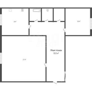 2-к квартира, вторичка, 51м2, 2/5 этаж