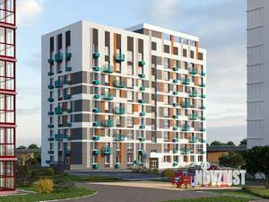 1-к квартира, сданный дом, 39м2, 9/9 этаж