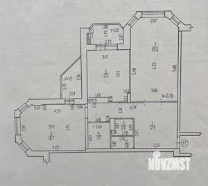 2-к квартира, вторичка, 79м2, 4/15 этаж