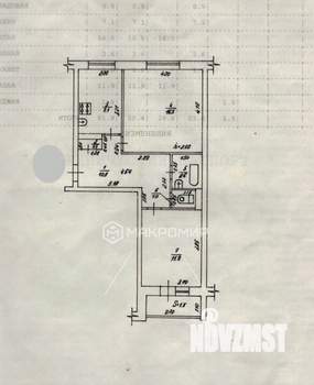 2-к квартира, вторичка, 51м2, 4/5 этаж