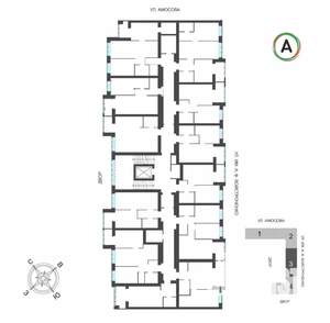 1-к квартира, вторичка, 37м2, 6/9 этаж