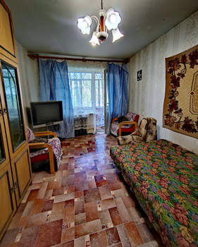 2-к квартира, вторичка, 53м2, 1/5 этаж