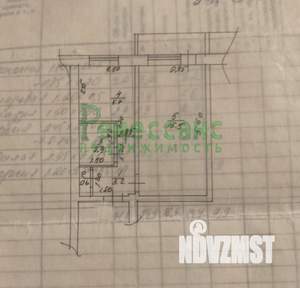 1-к квартира, вторичка, 32м2, 3/5 этаж