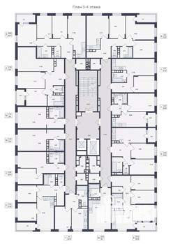2-к квартира, вторичка, 51м2, 3/16 этаж