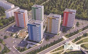 2-к квартира, вторичка, 56м2, 1/16 этаж
