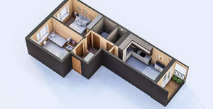 3-к квартира, вторичка, 62м2, 14/16 этаж