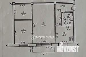 2-к квартира, вторичка, 45м2, 3/5 этаж