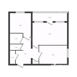 2-к квартира, вторичка, 50м2, 14/14 этаж