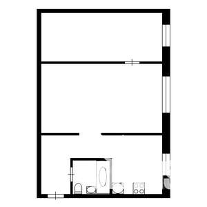 2-к квартира, вторичка, 45м2, 4/5 этаж
