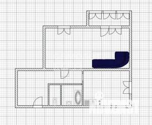 1-к квартира, вторичка, 42м2, 3/3 этаж