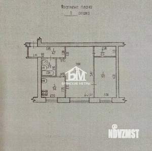 2-к квартира, вторичка, 44м2, 1/5 этаж