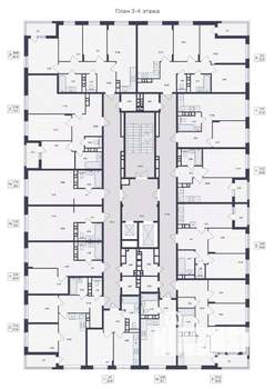 2-к квартира, вторичка, 52м2, 3/16 этаж