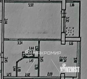 1-к квартира, вторичка, 42м2, 9/10 этаж
