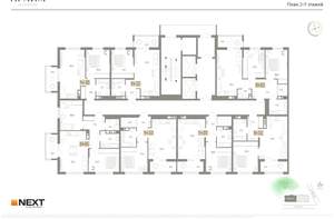 1-к квартира, вторичка, 38м2, 8/14 этаж